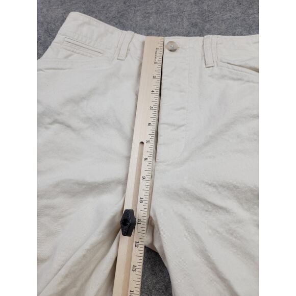 Banana Republic Pants Womens 4 Long Cream HR Riding Pant Lace Up Cotton - Picture 15 of 16